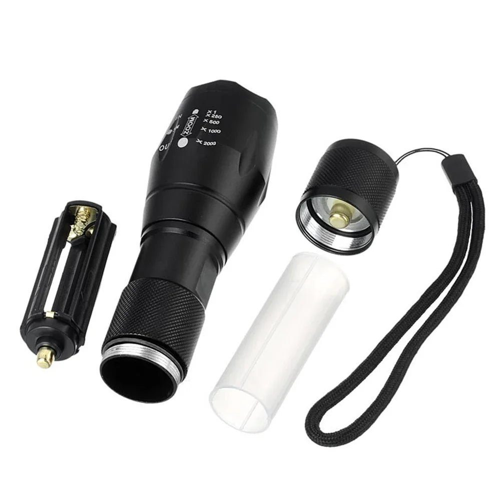 Lampe torche UV mini zoomable 150LM XPE- Lumière ultraviolette
