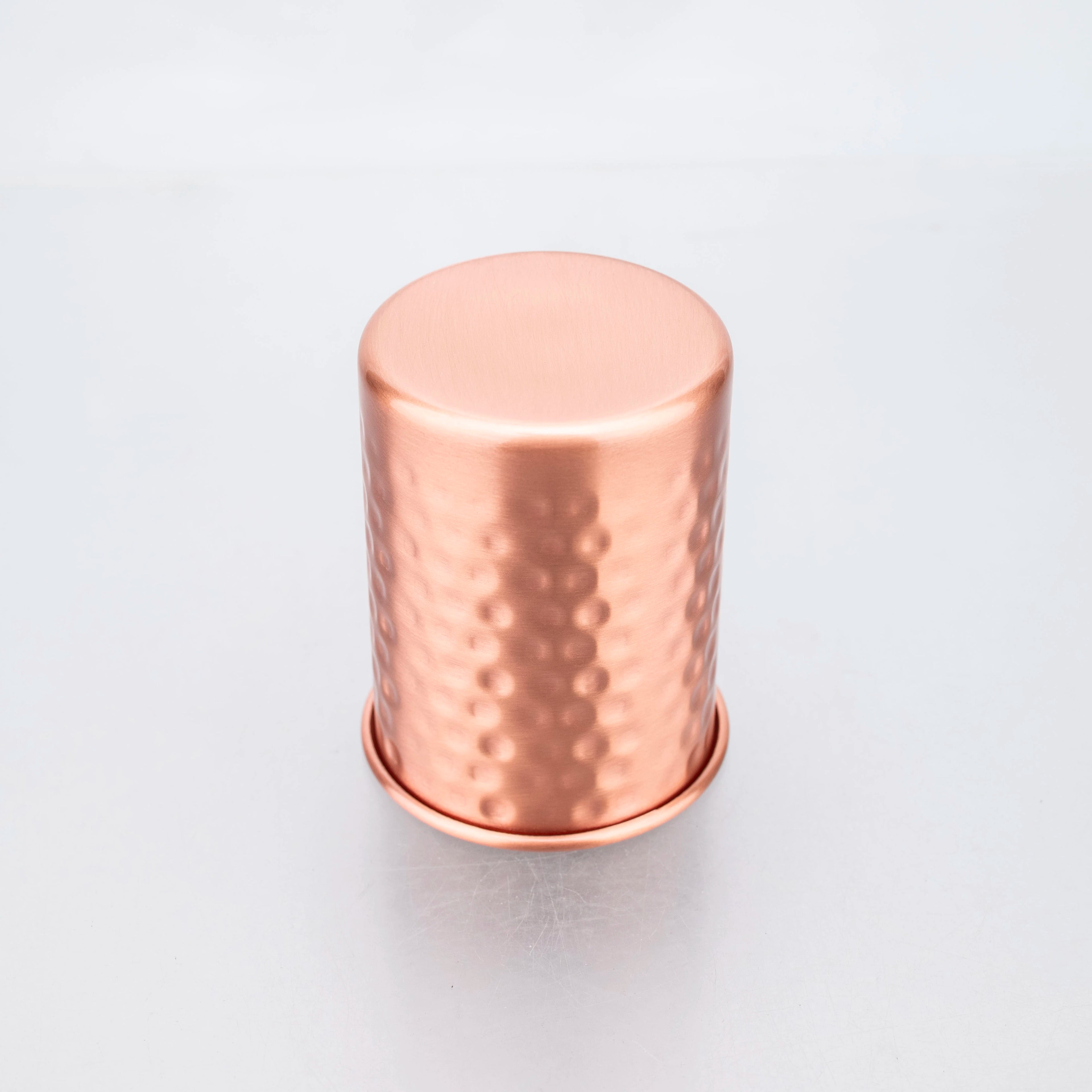 Tasse en cuivre pur 400ml avec paille