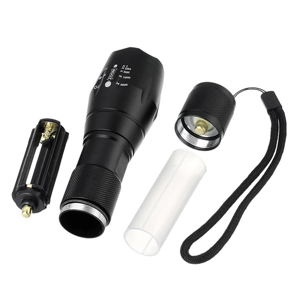 Lampe torche UV mini zoomable 150LM XPE- Lumière ultraviolette