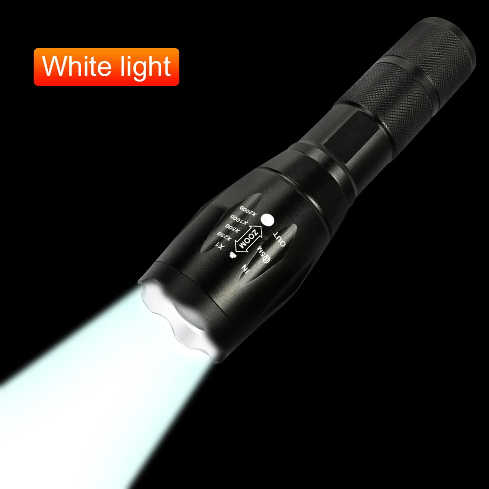 Lampe torche UV mini zoomable 150LM XPE- Lumière ultraviolette